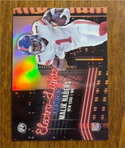2024 Topps Resurgence Electro Lights #EL-11 Malik Nabers — front