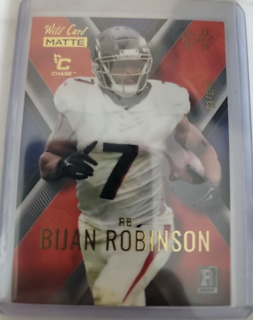 2023 Wild Card Matte X-Plode #MXP-BR Bijan Robinson — front