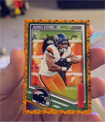 2025 Panini Score A Treat #172 Audric Estime — front