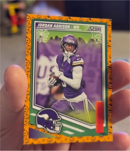2025 Panini Score-A-Treat Jordan Addison — front
