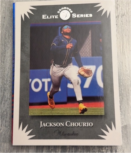 2025 Donruss Elite Series #6 Jackson Chourio — front