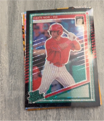 2025 Donruss Optic #190 Dante Nori — front