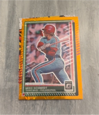 2025 Panini Donruss Optic #82 Mike Schmidt — front
