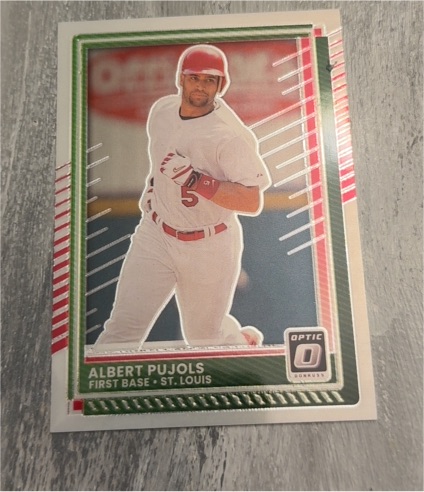 2025 Donruss Optic #6 Albert Pujols — front