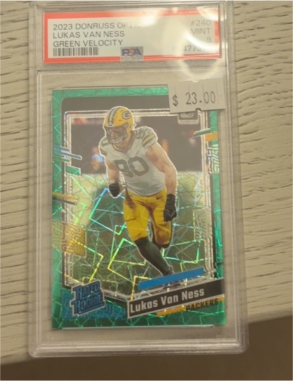 2023 Donruss Optic #240 Lukas Van Ness — front