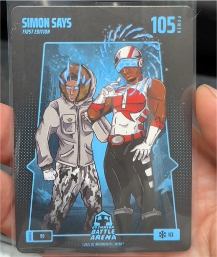 2025 Bo Jackson Battle Arena #105 Simon Says — front