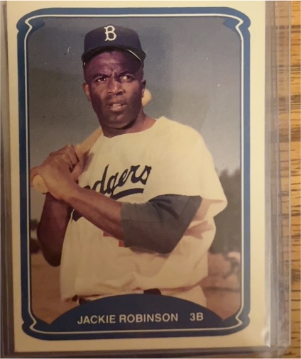 1987 TCMA Baseball's Greatest Teams 1955 Brooklyn Dodgers #3 Jackie Robinson — front