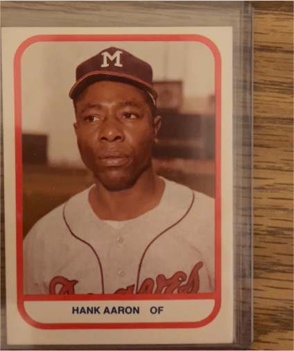 1974 Topps #1 Hank Aaron — front