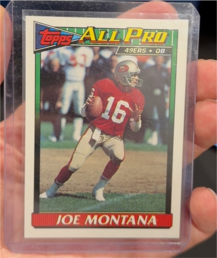 1991 Topps #73 Joe Montana — front