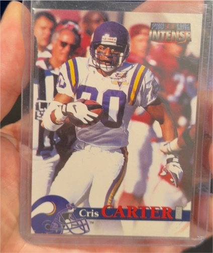 1996 Pro Line II Intense #10 Cris Carter — front