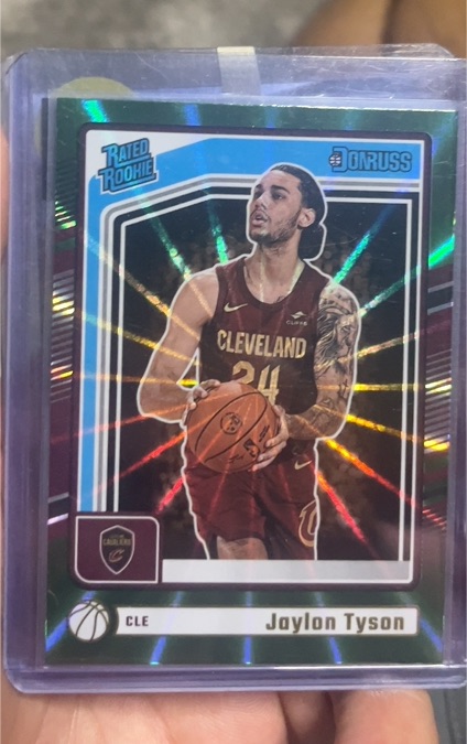 2024-25 Donruss #206 Jaylon Tyson — front