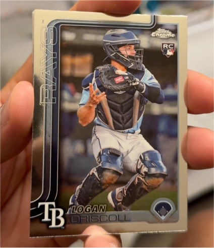 2025 Topps Chrome #185 Logan Driscoll — front