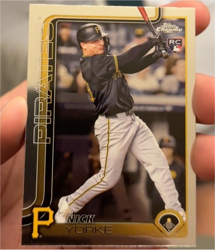 2025 Topps Chrome #36 Nick Yorke — front