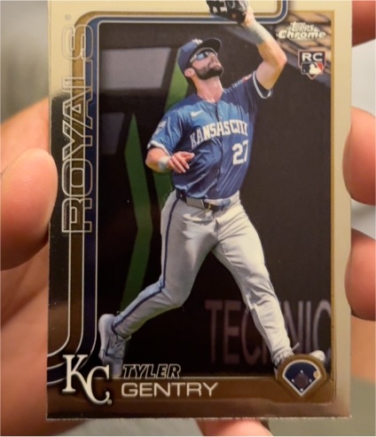 2025 Topps Chrome #6 Tyler Gentry — front