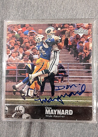 1997 Upper Deck Legends #AL-49 Don Maynard — front