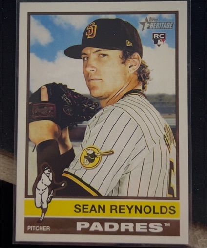 2025 Topps Heritage #160 Sean Reynolds — front
