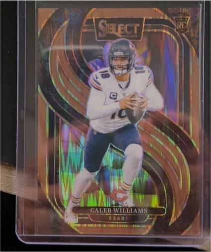 2024 Panini Select Premier Level #114 Caleb Williams — front