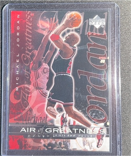 1999-00 Upper Deck #141 Michael Jordan Air of Greatness — front