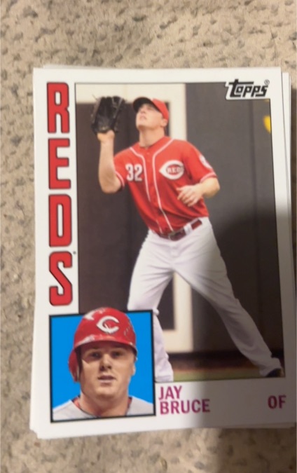 2012 Topps Archives #165 Jay Bruce — front