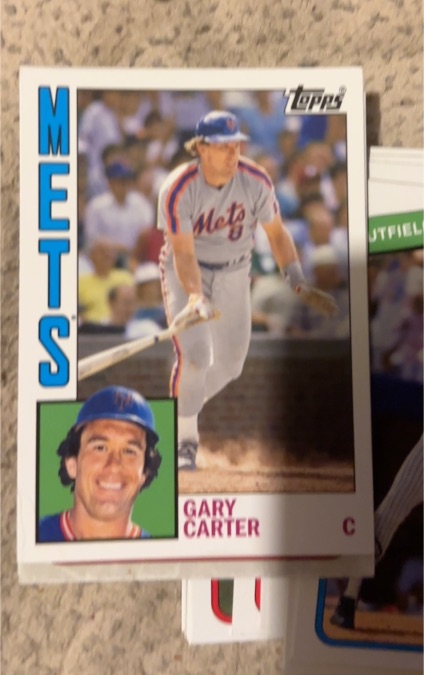 1984 Topps #482 Gary Carter — front