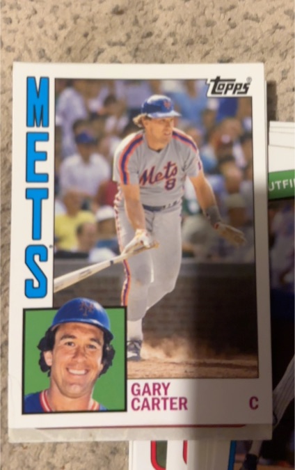 1984 Topps #29 Gary Carter — front