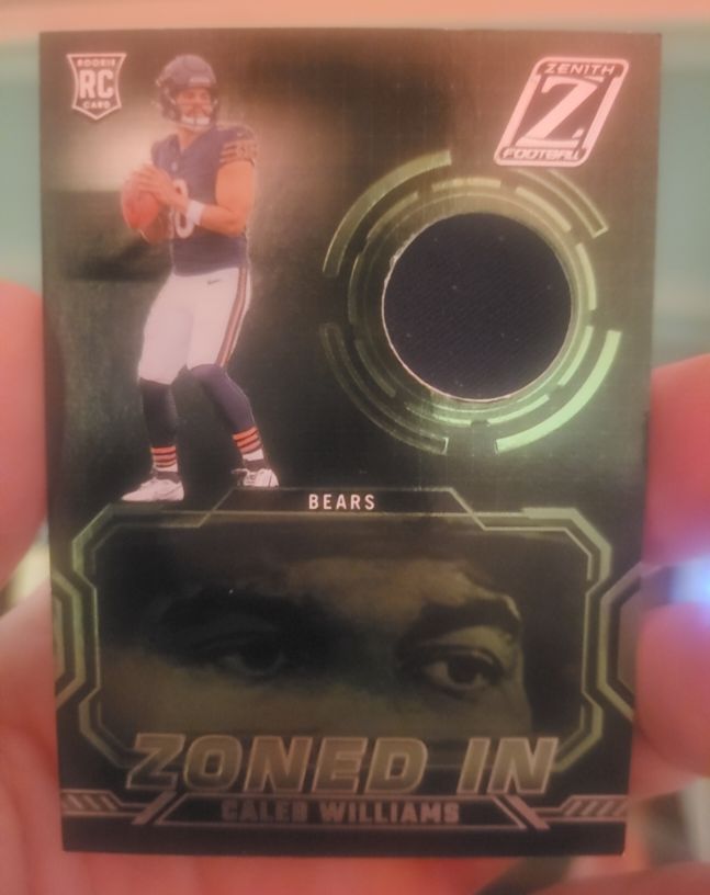 2024 Panini Zenith #ZI-CWS Caleb Williams Zoned In — front