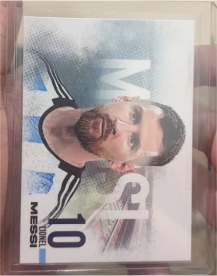 2024 Futera FX Landscape Base #10 Lionel Messi — front