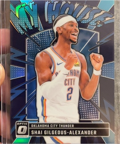 2024-25 Panini Donruss Optic #6 Shai Gilgeous-Alexander My House — front