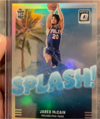 2024-25 Donruss Optic #3 Jared McCain Splash! Rookie — front