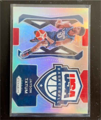 2021-22 Panini Prizm #1 Jayson Tatum USA Basketball — front