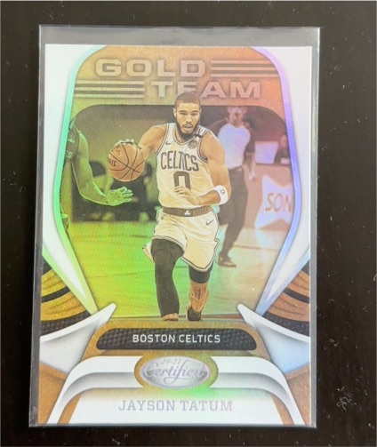 2020-21 Panini Certified #30 Jayson Tatum — front