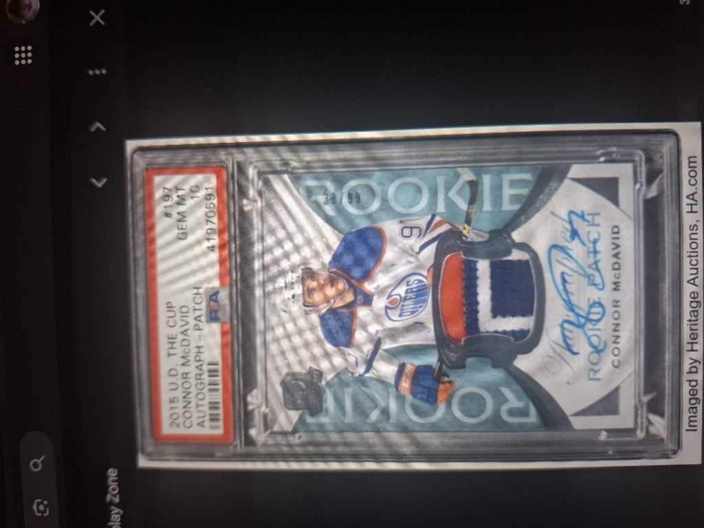 2015 Upper Deck The Cup #197 Connor McDavid — front