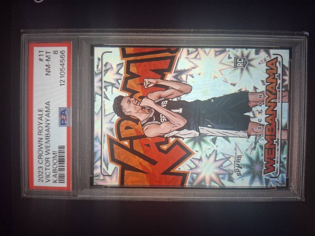 2023 Panini Crown Royale Kaboom #11 Victor Wembanyama — front
