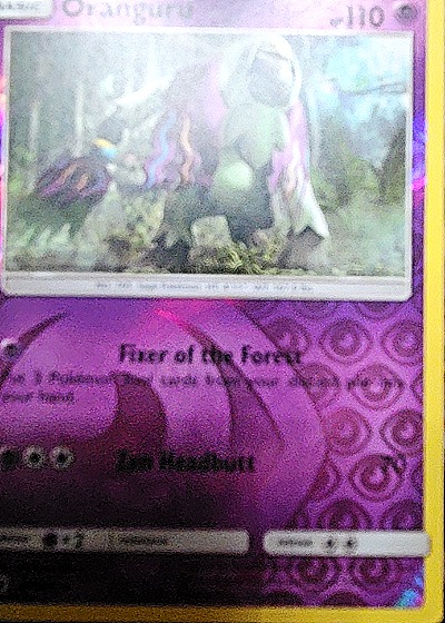 2017 Pokémon Crimson Invasion #48 Oranguru — front