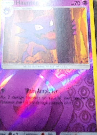 2016 Pokémon SM Crimson Invasion #37 Haunter — front