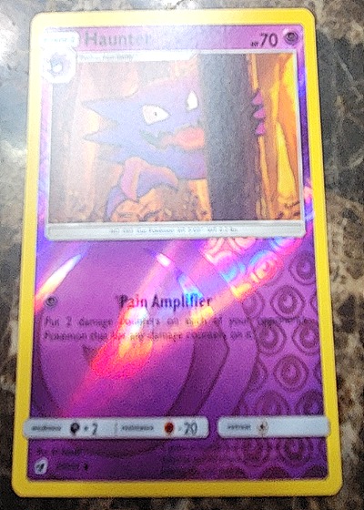2017 Pokémon Sun & Moon Crimson Invasion #37 Haunter — front