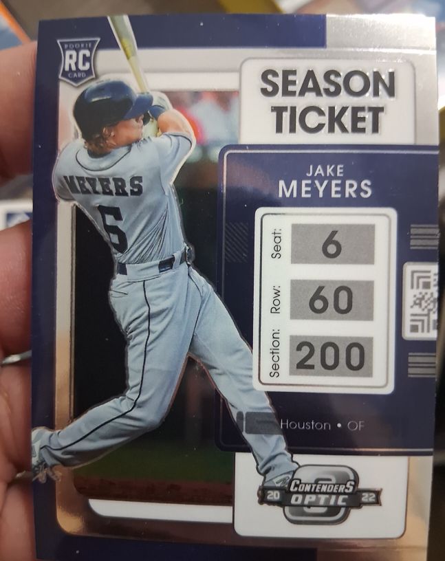 2022 Panini Chronicles Contenders Optic #9 Jake Meyers — front