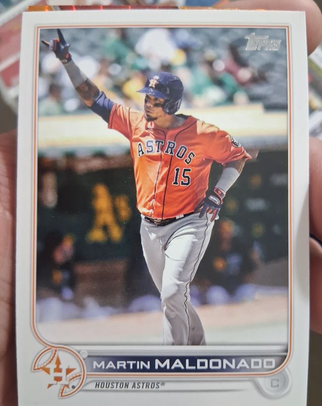 2022 Topps #224 Martin Maldonado — front