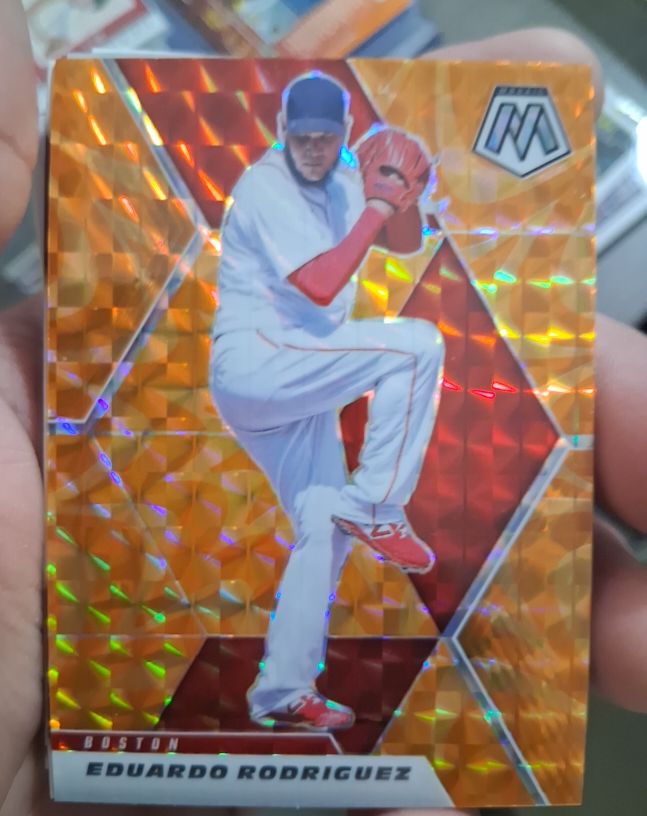 2021 Panini Mosaic #186 Eduardo Rodriguez — front