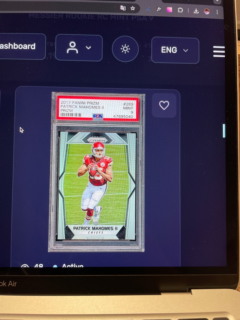 2017 Panini Prizm #269 Patrick Mahomes II — front