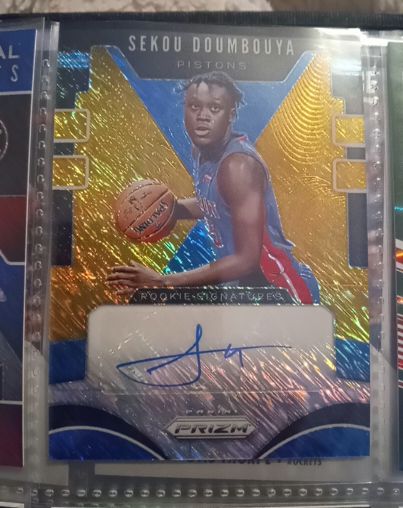 2019-20 Panini Prizm Rookie Signatures #RS-SKD Sekou Doumbouya — front