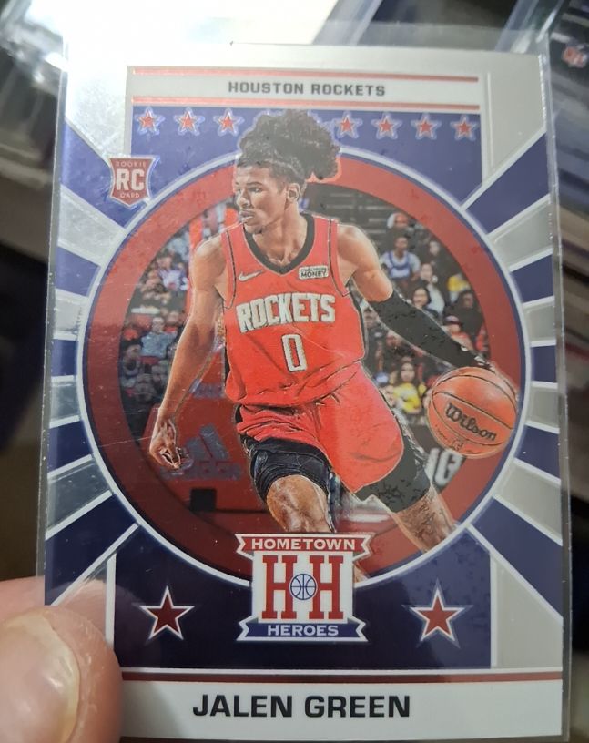 2021-22 Panini Chronicles Hometown Heroes #647 Jalen Green — front