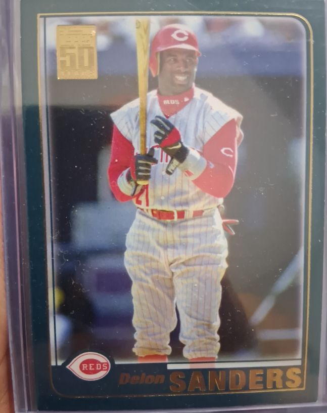 2021 Topps Archives #228 Deion Sanders Cincinnati Reds — front