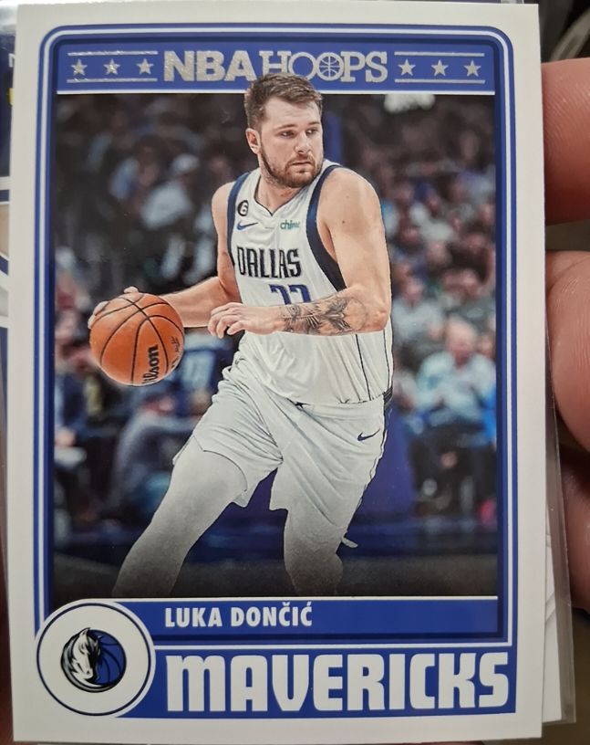 2023-24 Panini NBA Hoops Tribute #295 Luka Dončić — front