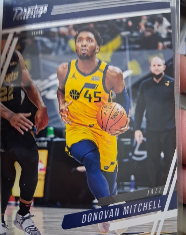 2020-21 Panini Chronicles Prestige #69 Donovan Mitchell — front