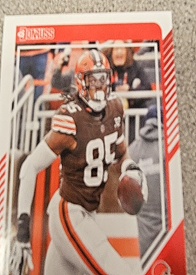 2024 Donruss #289 David Njoku — front