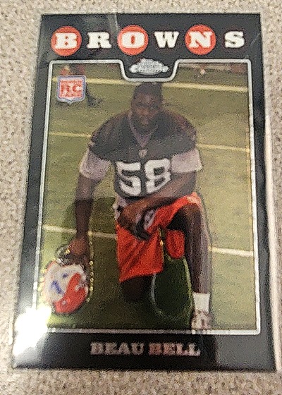 2008 Topps Chrome #TC248 Beau Bell Rookie Card — front