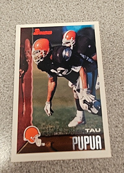 1989 Topps #244 Tau Pupua — front