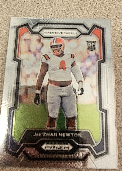 2024 Panini Prizm Draft Picks #136 Jer'Zhan Newton — front