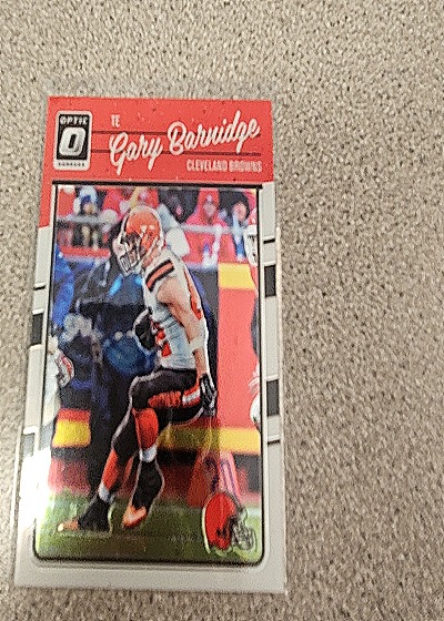 2016 Donruss Optic #25 Gary Barnidge — front